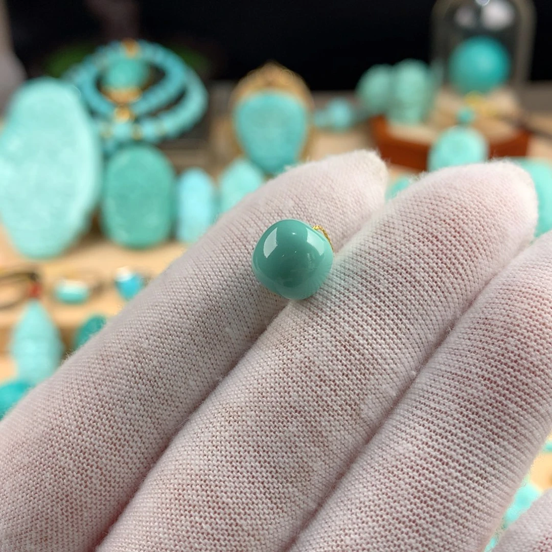 E***B绿松石未镶嵌老型卡9.8