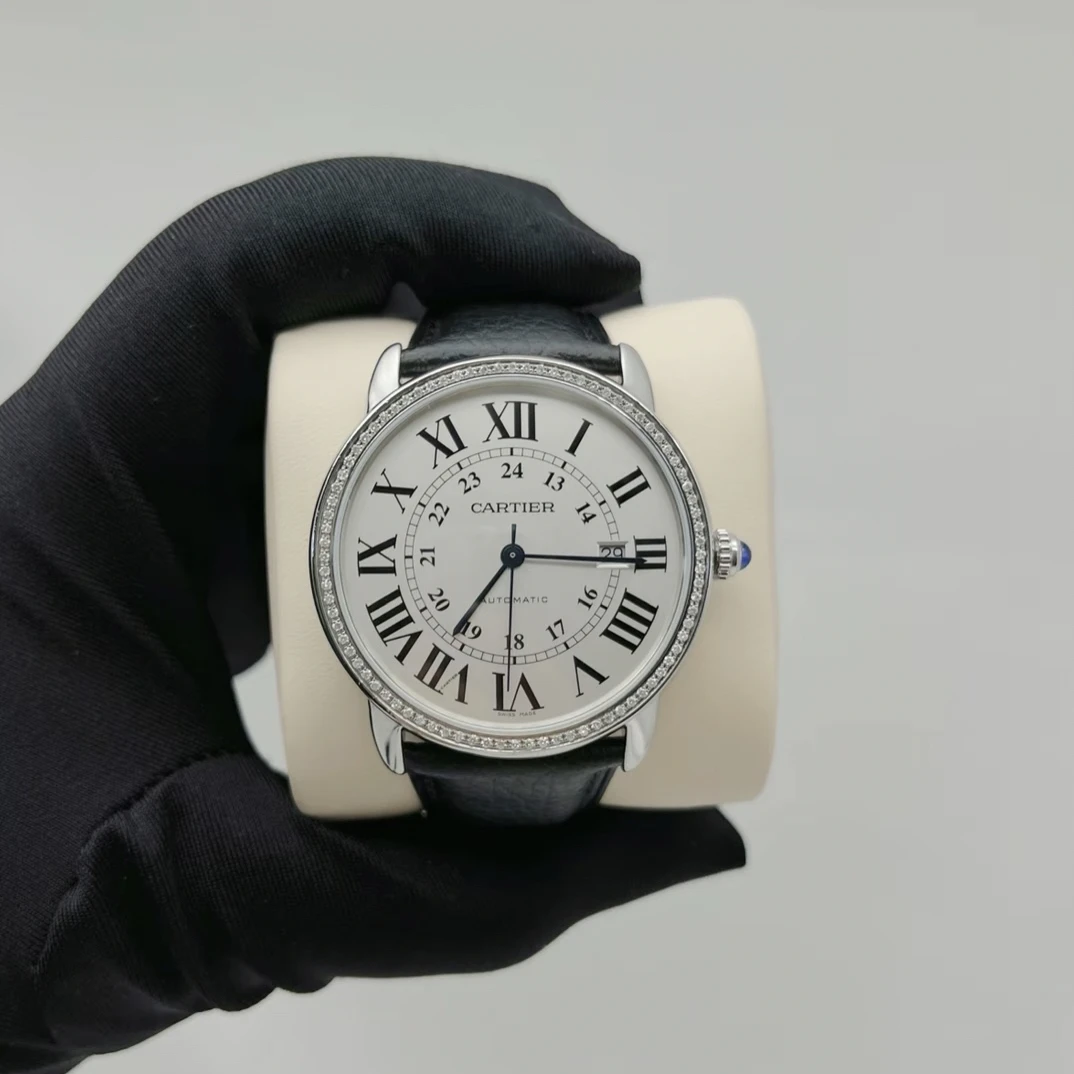 95新 Cartier/卡地亚 伦敦/10527/42盘/自动机械