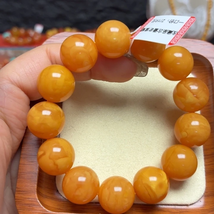 蜜蜡未镶嵌手链手串
