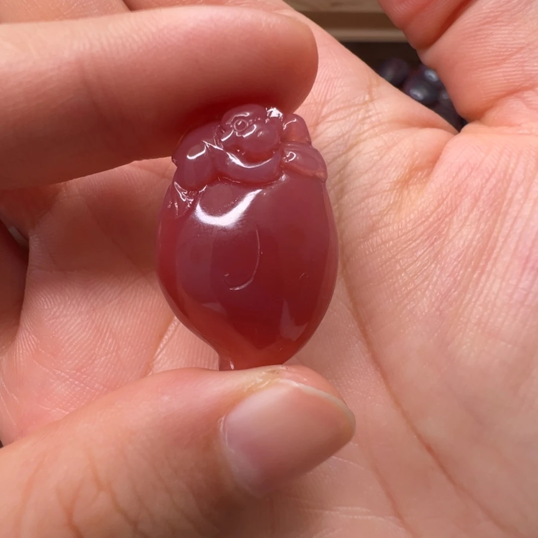 云***心南红玛瑙未镶嵌非红277