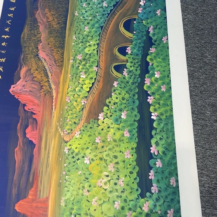 手绘作品今天这个价格出