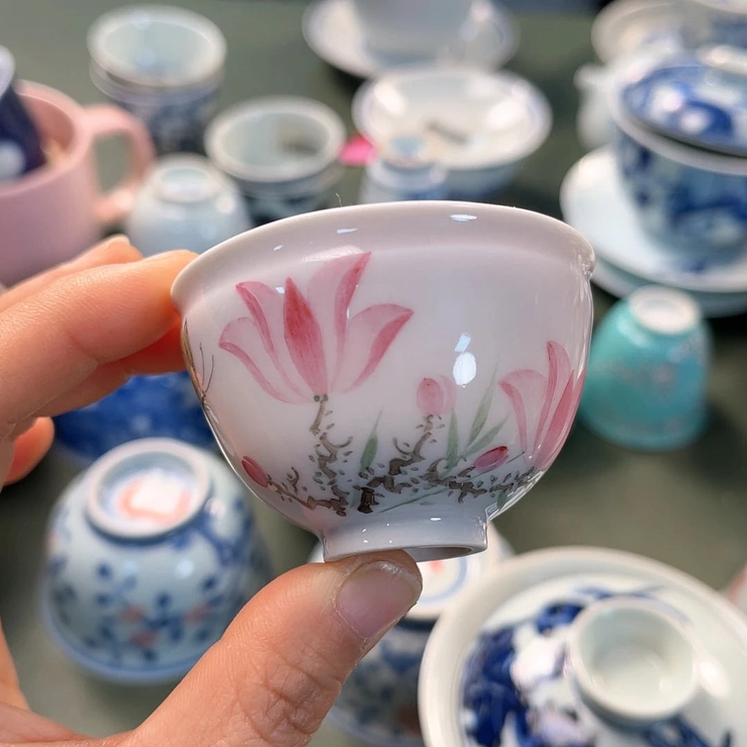 杯青花瓷器青花瓷器