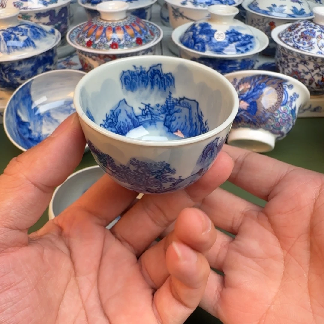 纯手工纯手绘茶具32