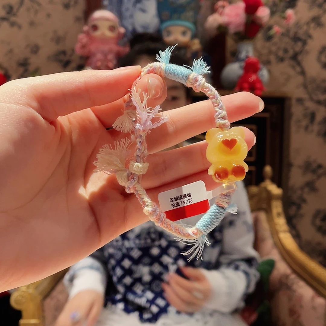 蜜蜡手绳未镶嵌手绳