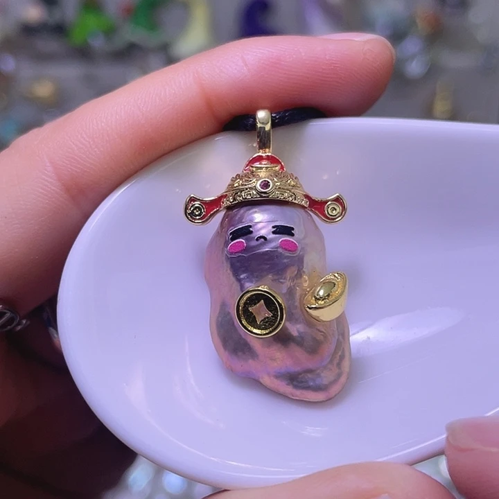 颈饰淡水珍珠合金25