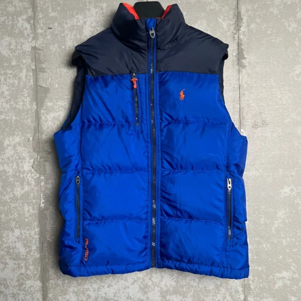 未使用 WE11 DONE M*1/拉夫劳伦/经典款防沾水羽绒马甲/17964