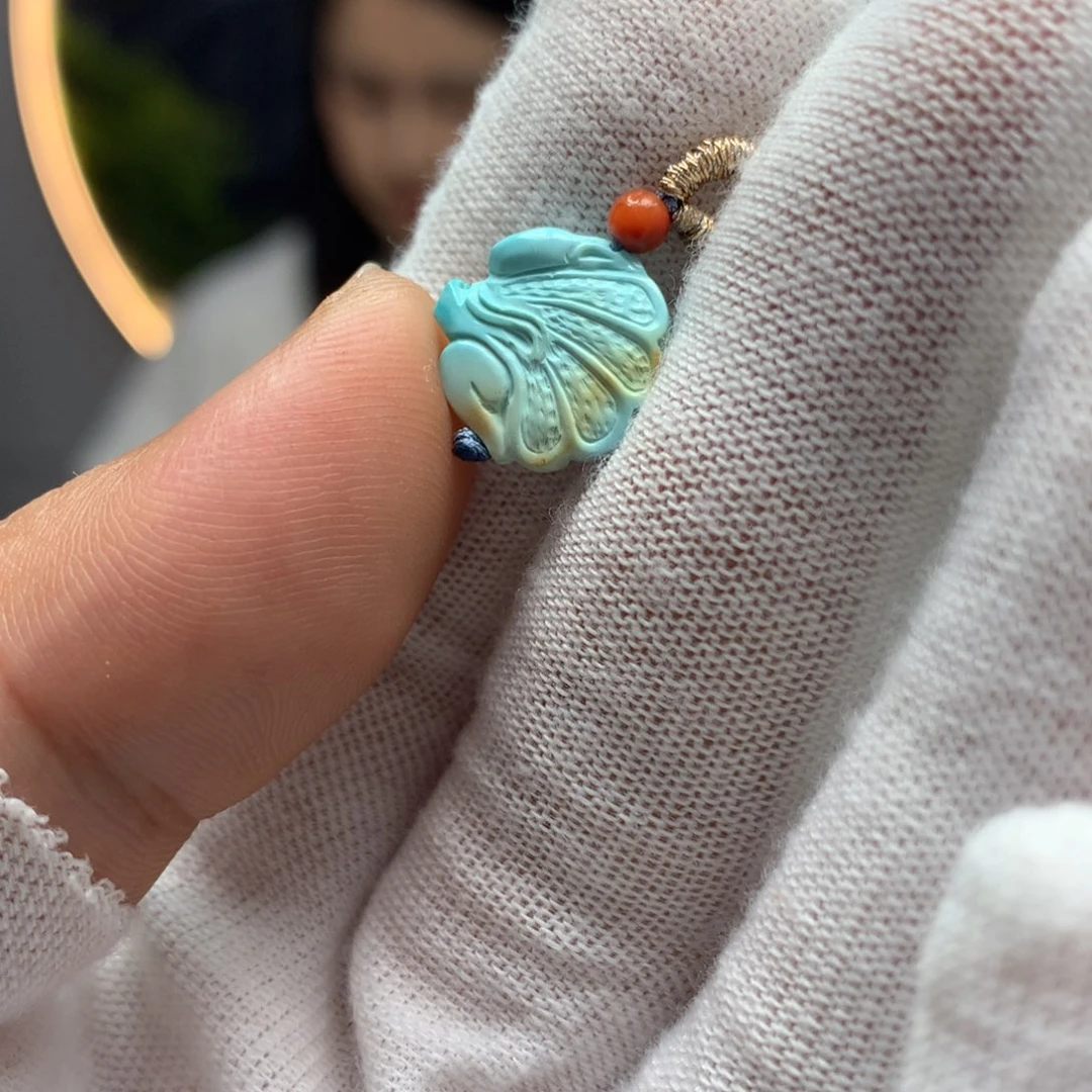 绿松石挂件未镶嵌