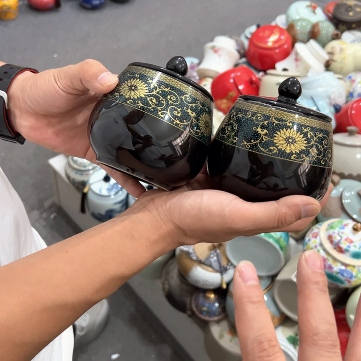 瑕疵福利品陶瓷茶叶罐