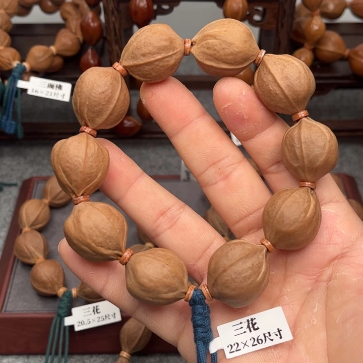 橄榄核手串/手链为***盐22尺寸