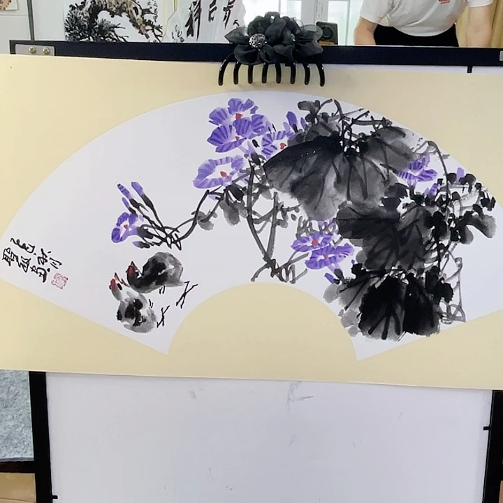 国画张圣敏先生纯手绘作品