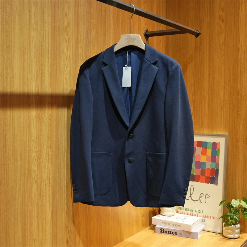 秋季剪标款男士商务休闲百搭西服外套男款时尚简约纯色西装3W138