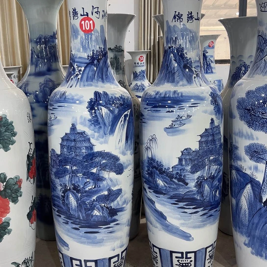 瓶惠友陶瓷高度1.6米落地一对