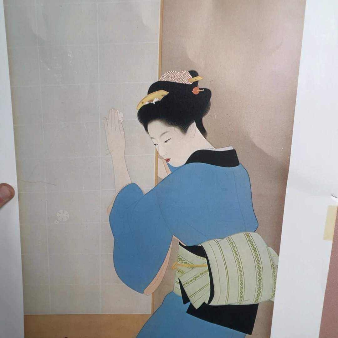 海外框画微瑕不退不换