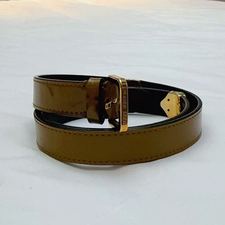 95新 LouisVuitton/路易威登   褐色腰带 1450 1045
