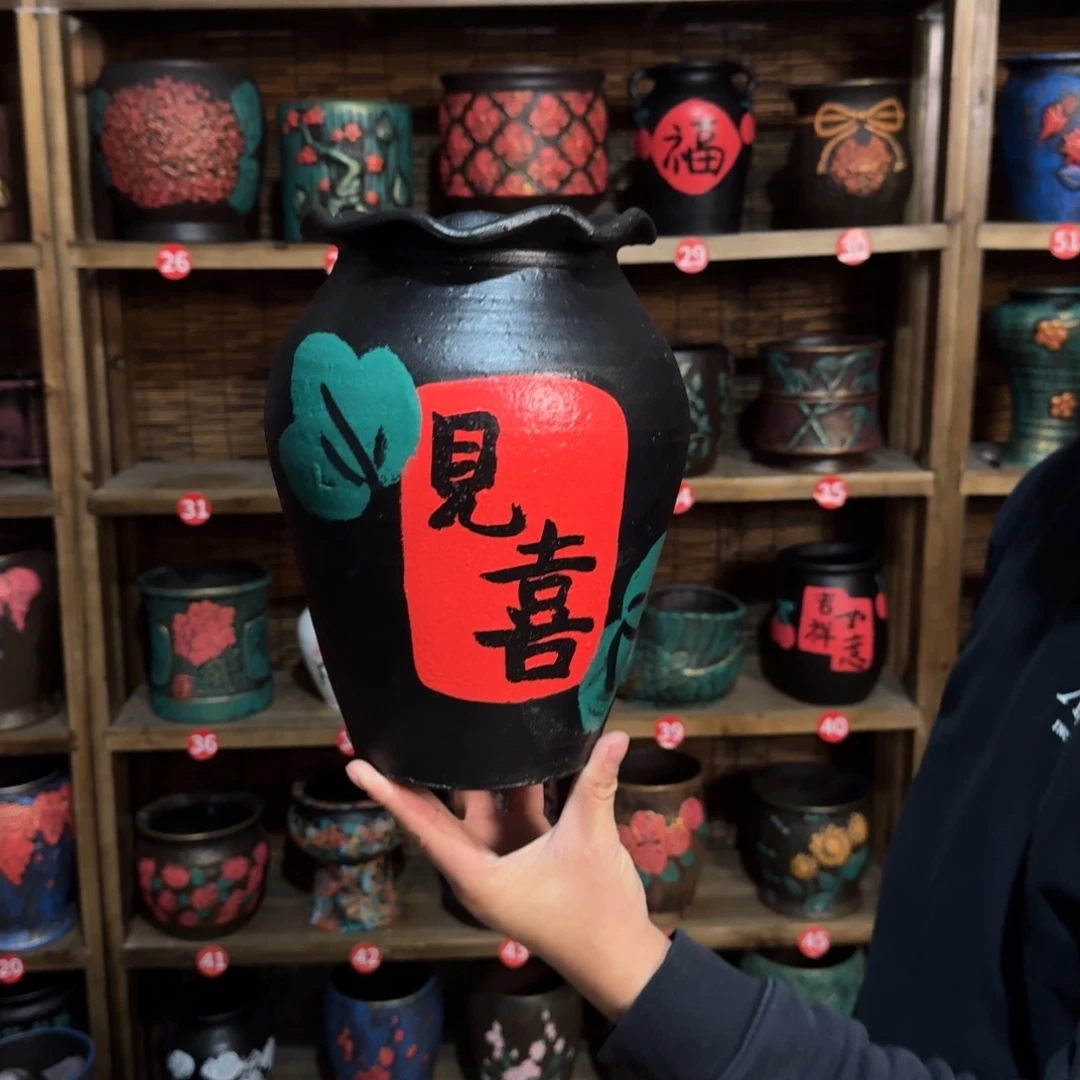 带孔高端浮雕花盆炸炸炸