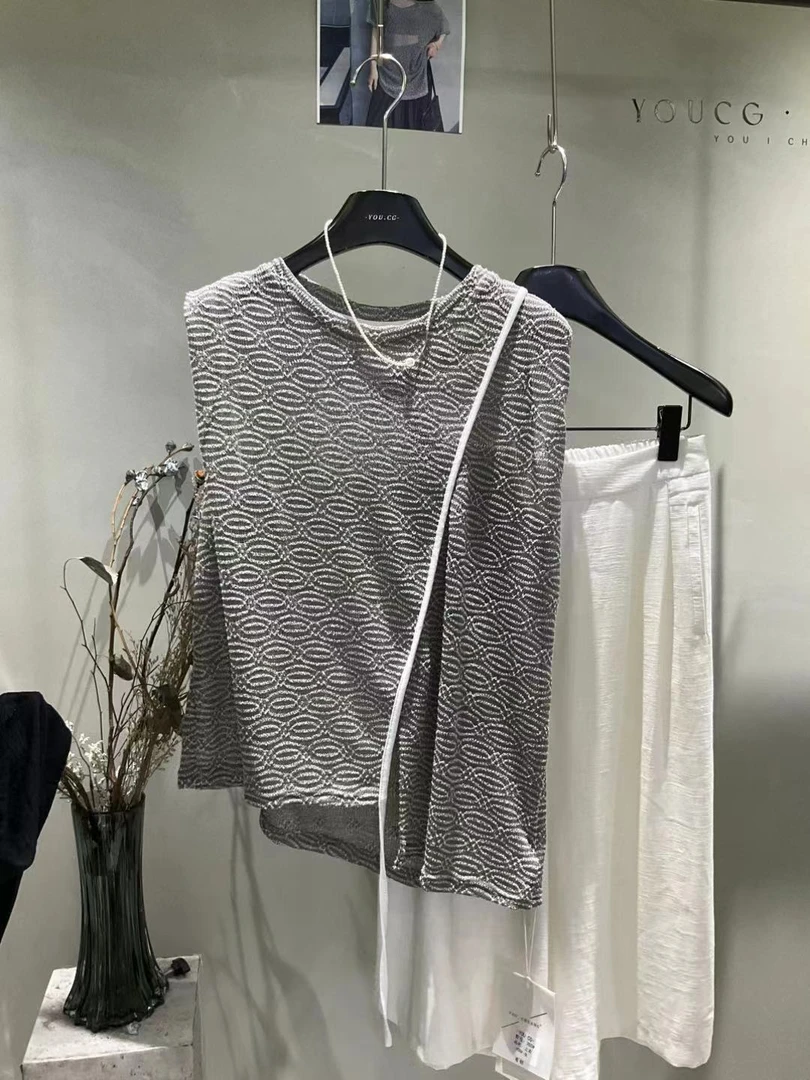 米多多 YC#350#时尚气质百搭背心