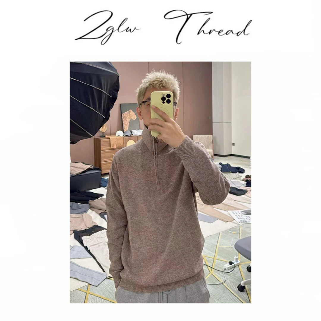 L*P25FW秋冬新款立领毛衣