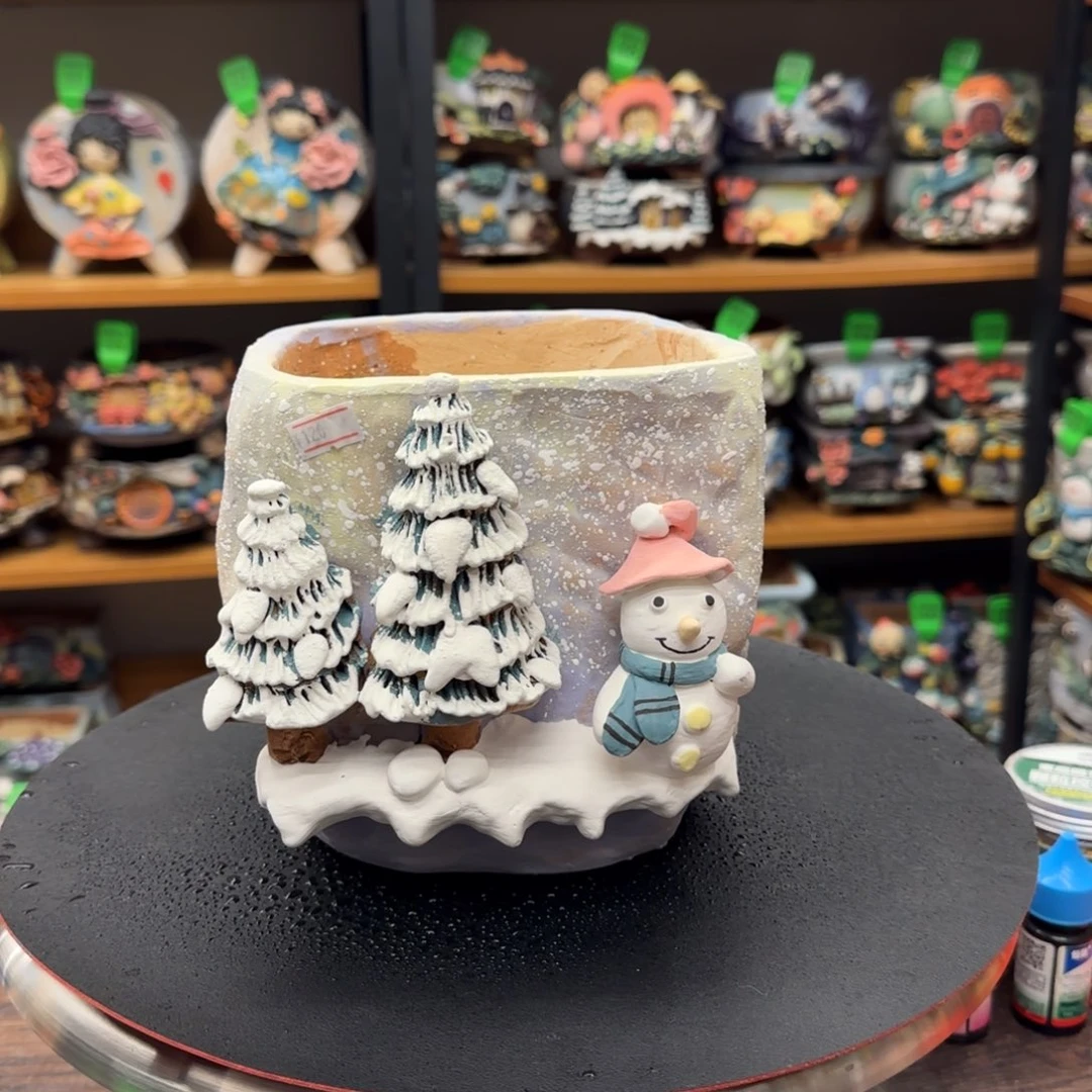 【闪购商品】陶瓷燕*粗陶手捏