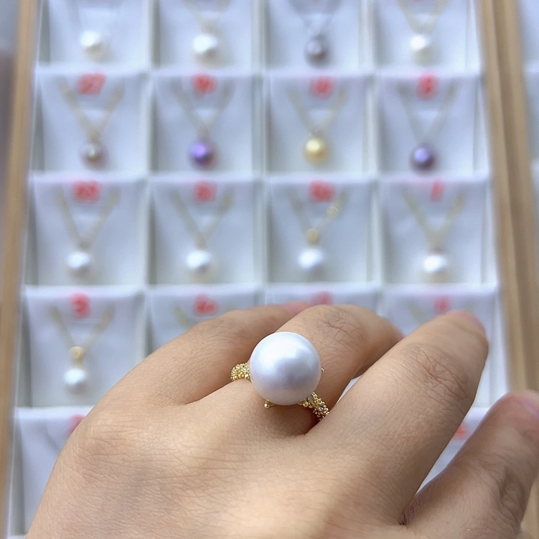 戒指未镶嵌淡水珍珠
