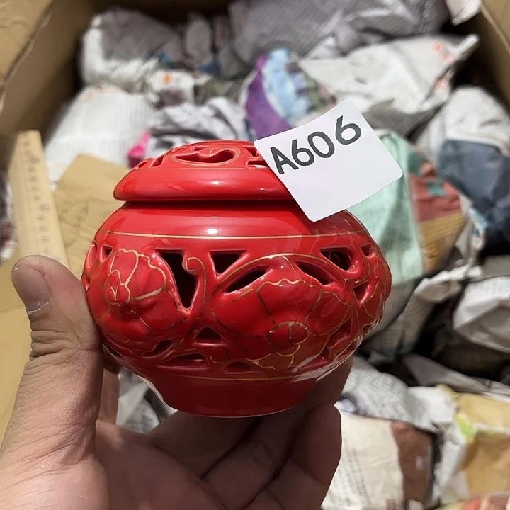 瓷片茶摆件工艺品摆件666