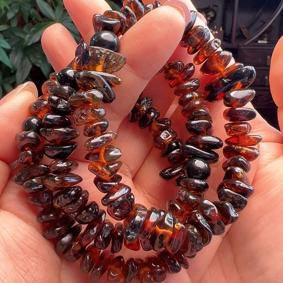 未镶嵌琥珀裸石抚顺琥珀30847多样性发其一