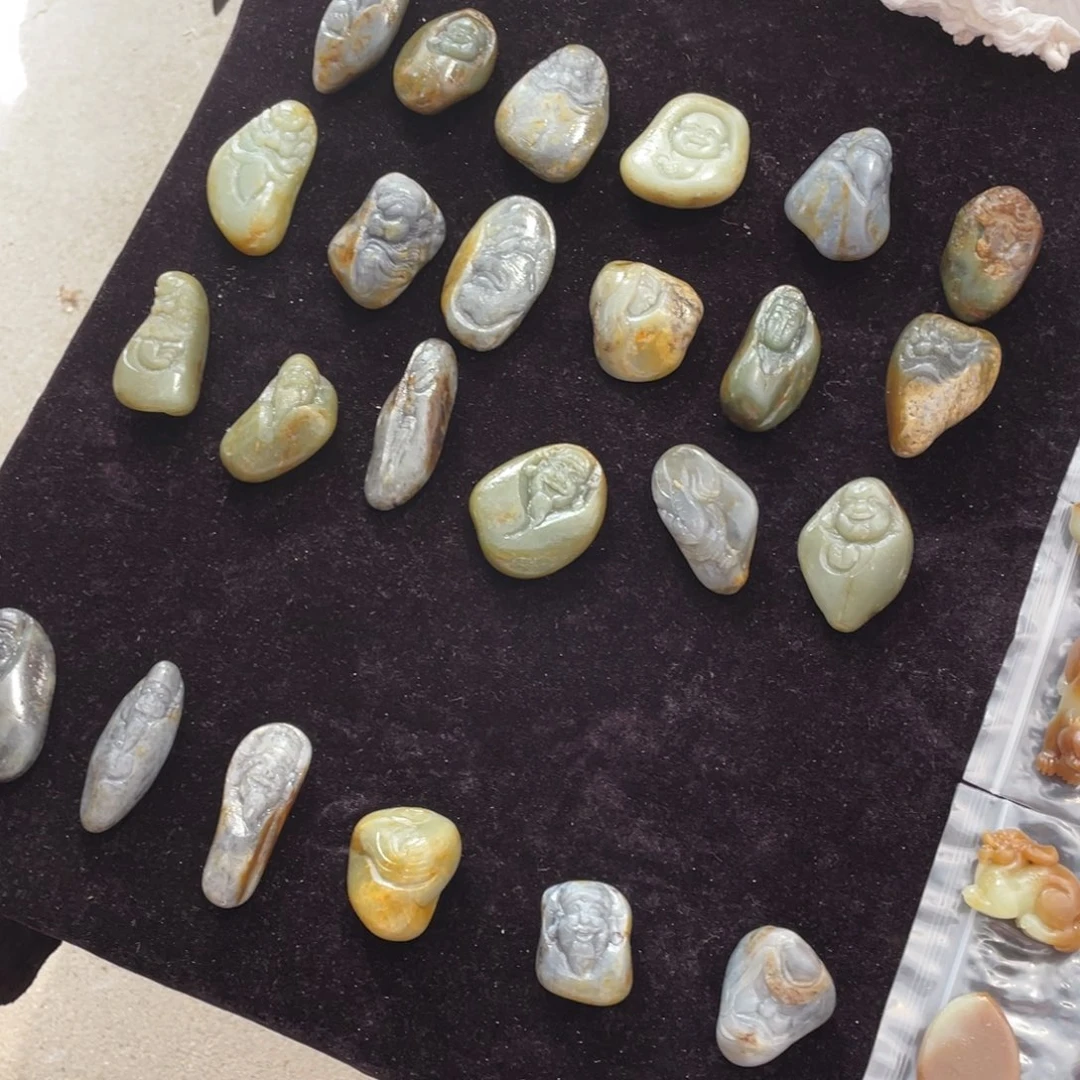 和田玉（糖玉）未镶嵌笔搁