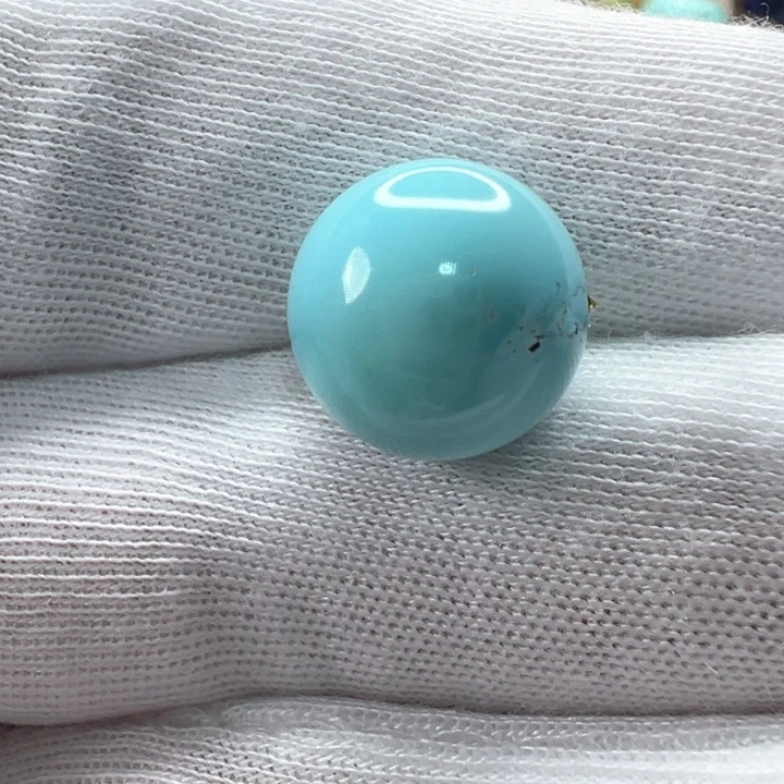 绿松石未镶嵌圆珠13