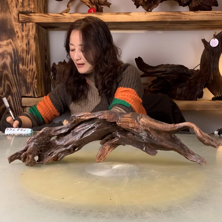 遇***、天然的云南紫柚木会黄水