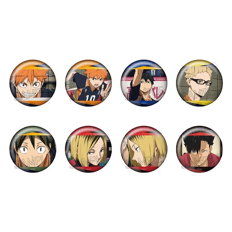 【日谷 】排球少年百面第4弹 58mm吧唧徽章 现货 默认代拆