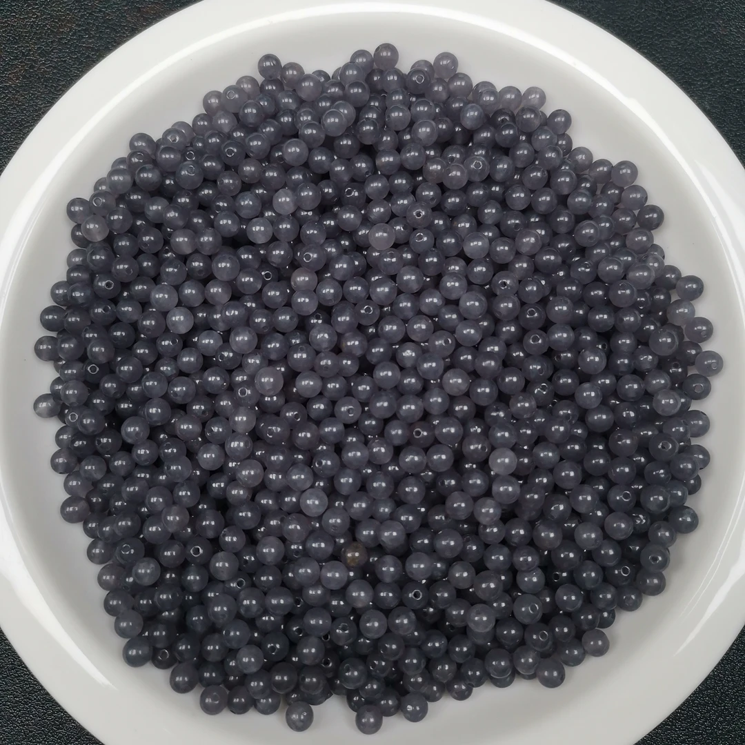 天然散珠w2082烟紫4mm*108颗