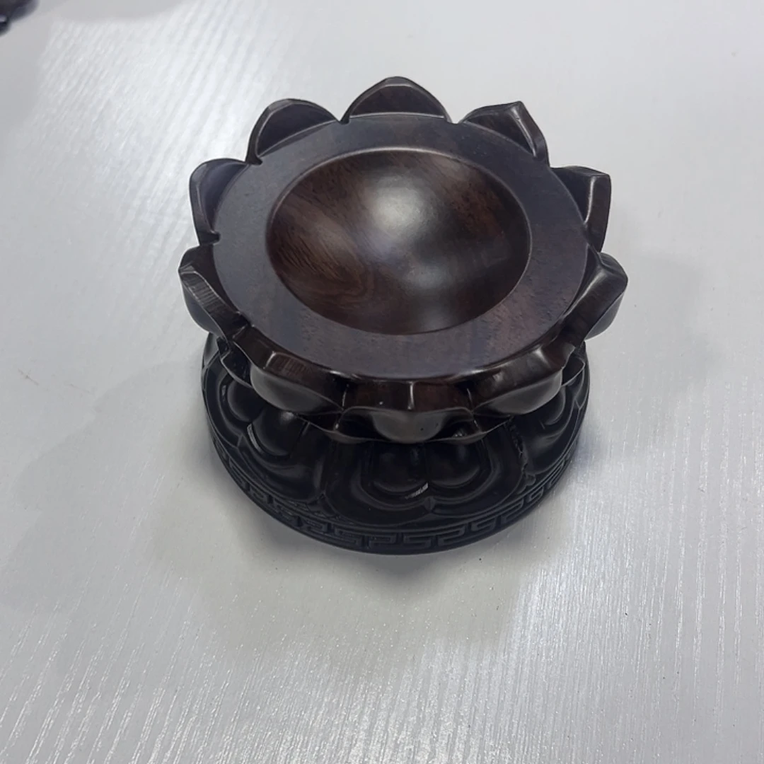 红木底座精雕工艺品