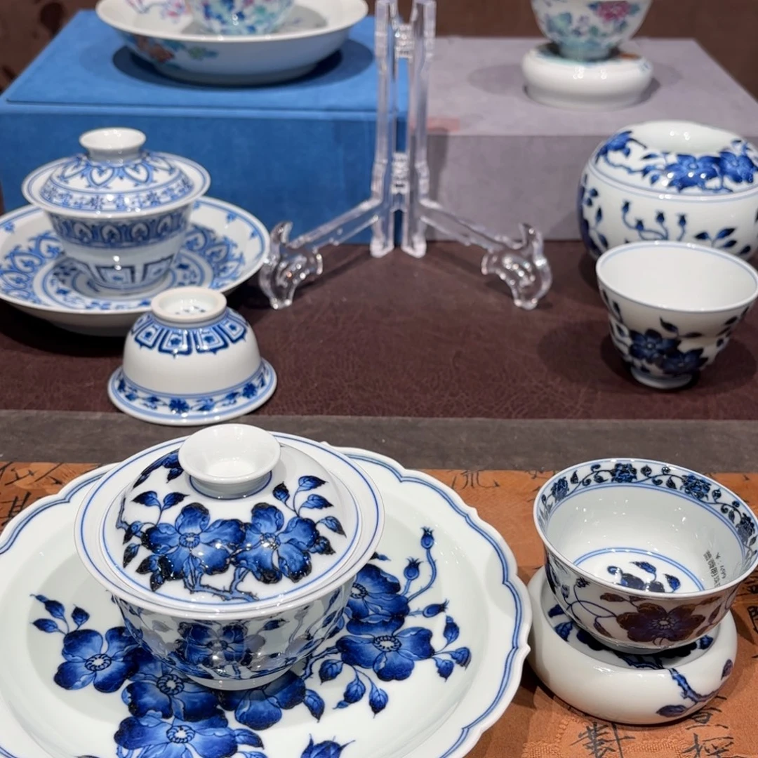 瓷片信*仰景德镇纯手工手绘