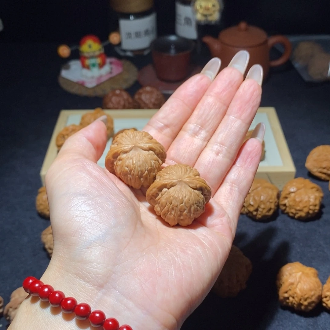 文玩核桃吊坠石子磨32