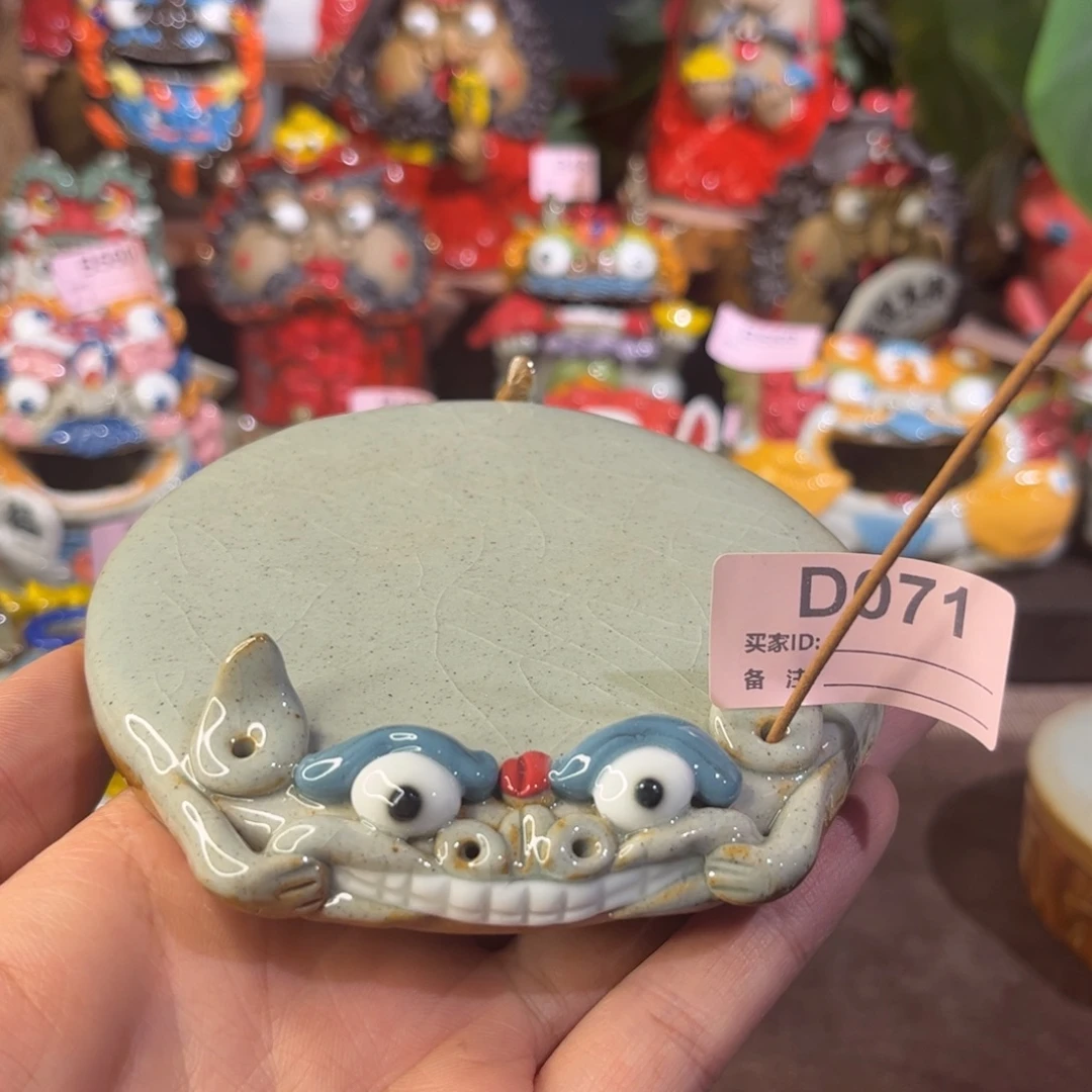 泥塑纯手工茶宠摆件