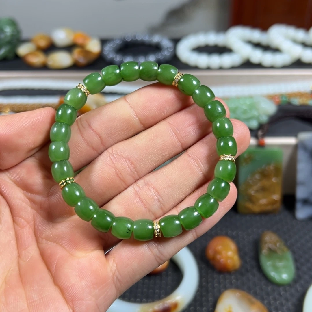 和田玉未镶嵌吊坠(不含链)