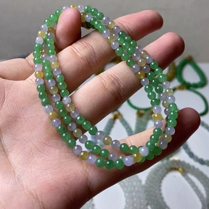 定制翡翠未镶嵌缅甸翡翠A货卡3.9