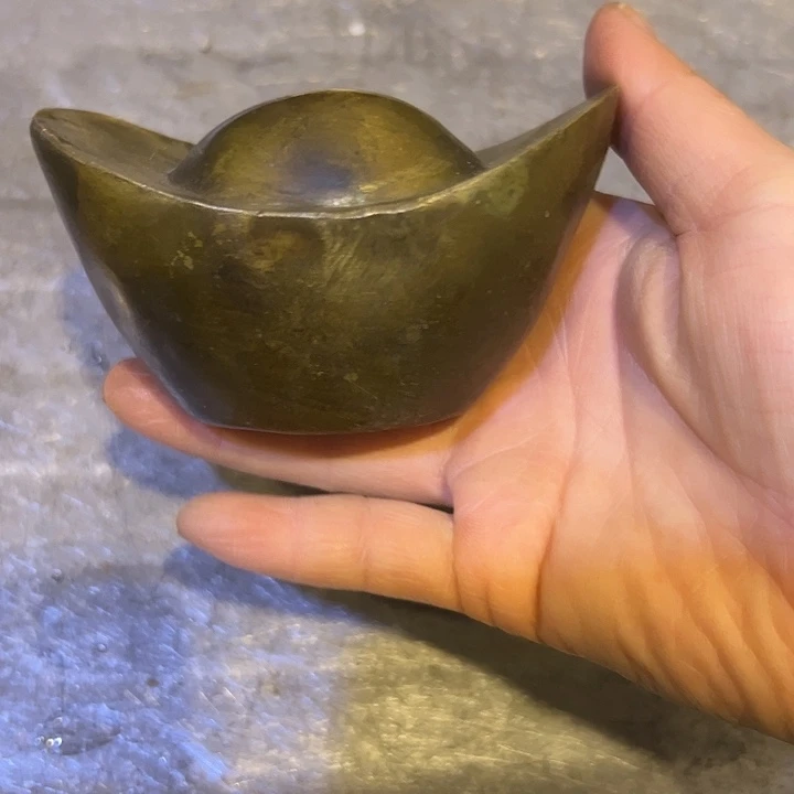 黄铜摆件，文房工艺品摆件