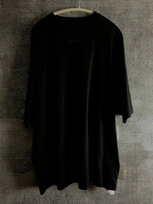 未使用 maje ess黑色纯色硅胶logo