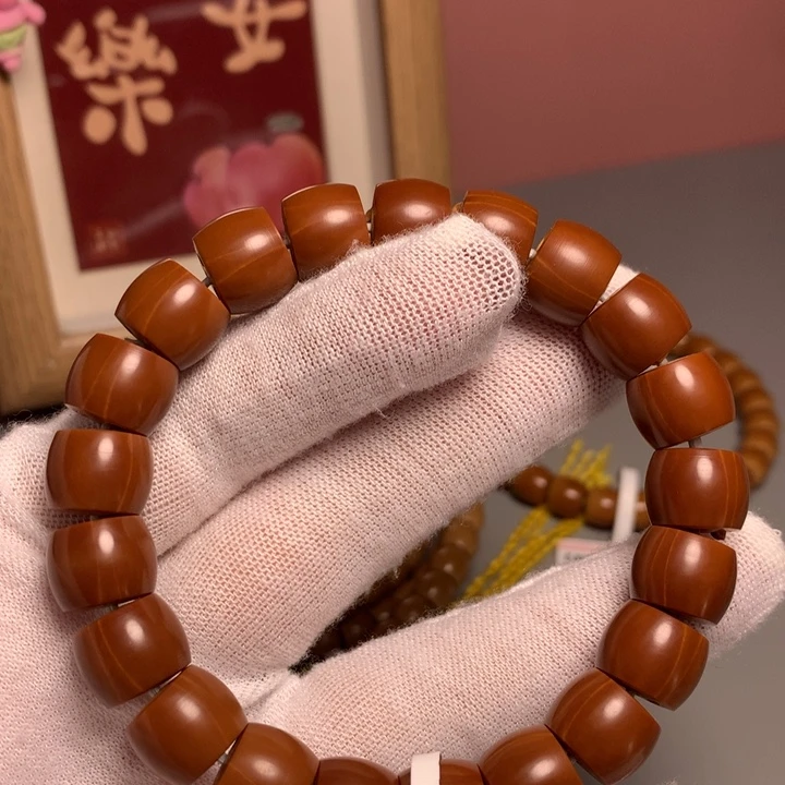 木质橄榄中段手串