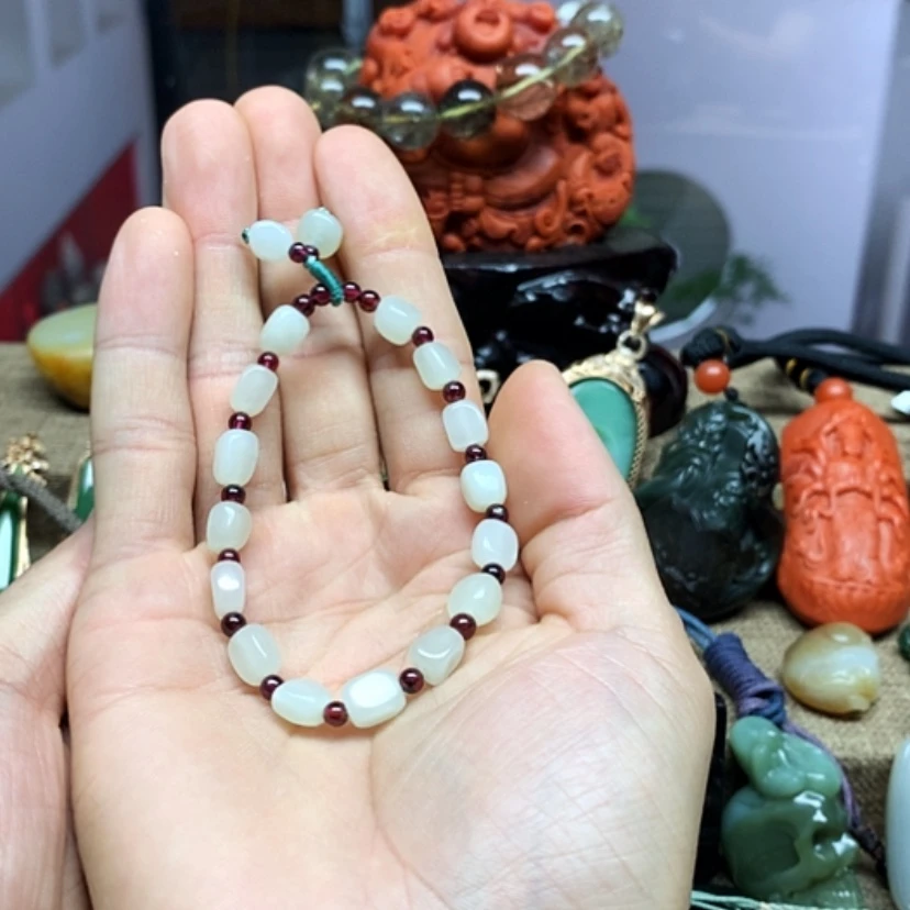 【闪购商品】手链未镶嵌和田玉手串