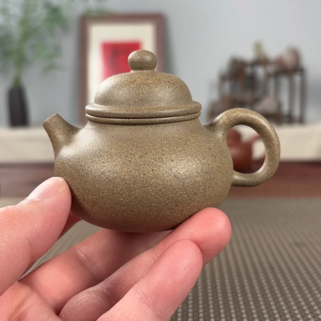 紫砂茶壶黄龙山原矿紫砂壶120