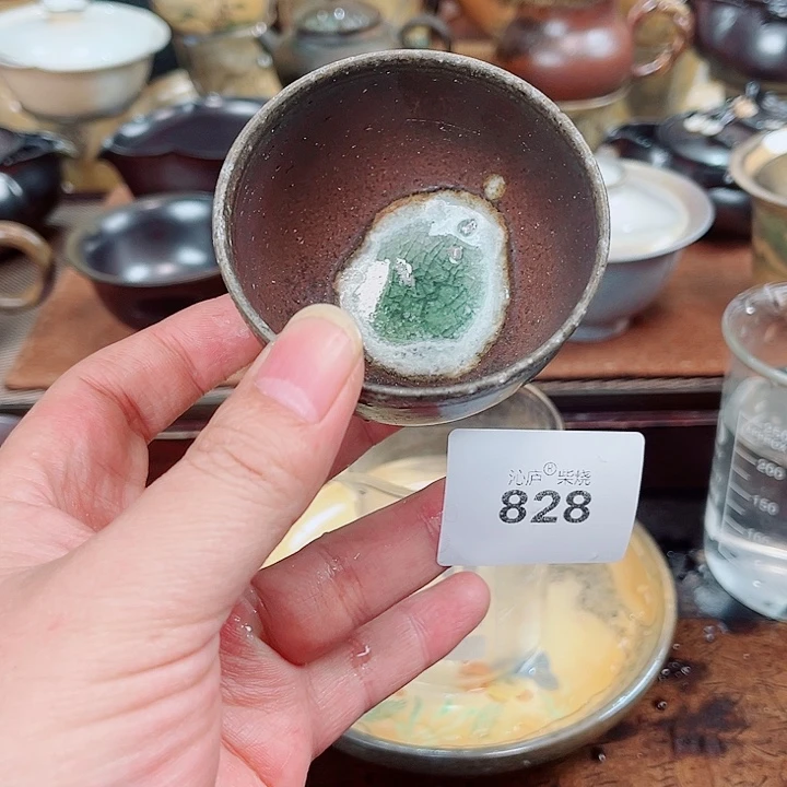 沁庐柴窑古法柴烧全手工茶具