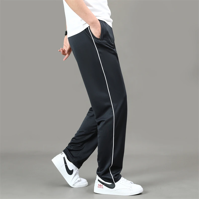 【细杠】校服裤子春秋款南韩丝宽松高腰