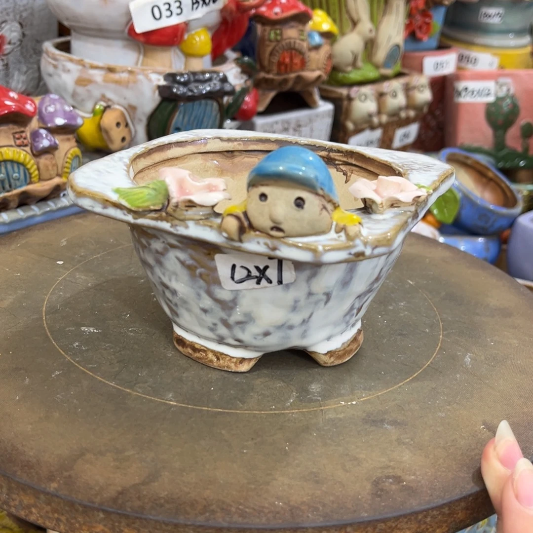 粗陶多肉花盆花盆