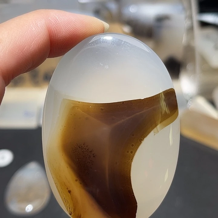 未镶嵌车挂玛瑙/玉髓