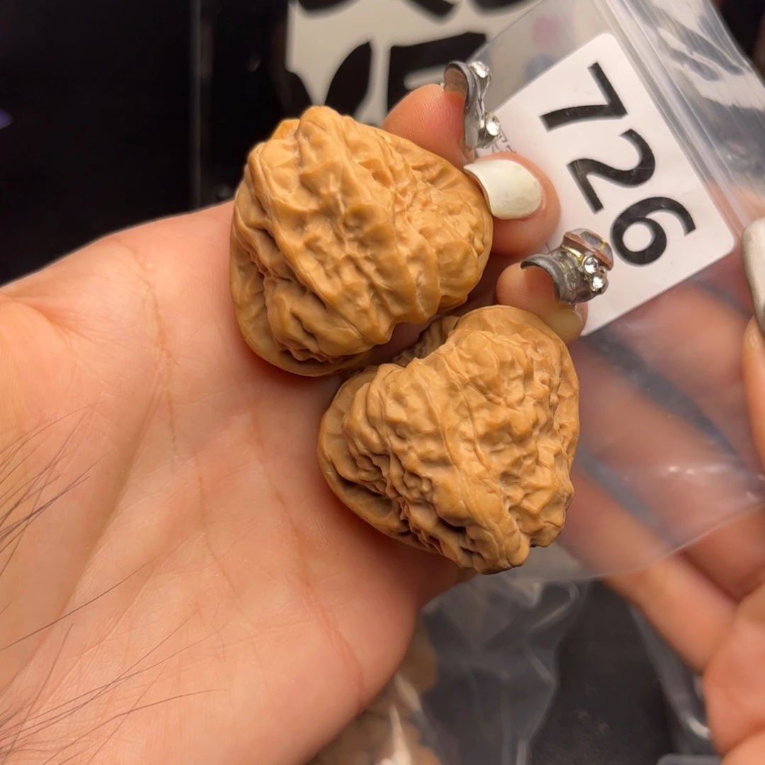 文玩核桃把件三角蛙38