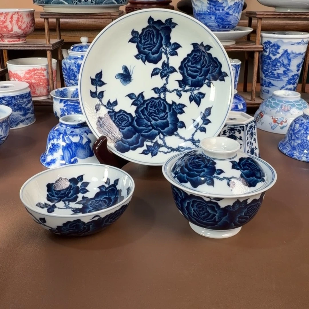 景德镇陶瓷手工手绘