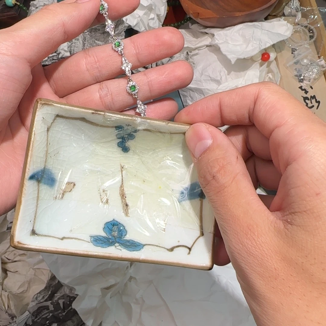 陶瓷孤品单件车里拍