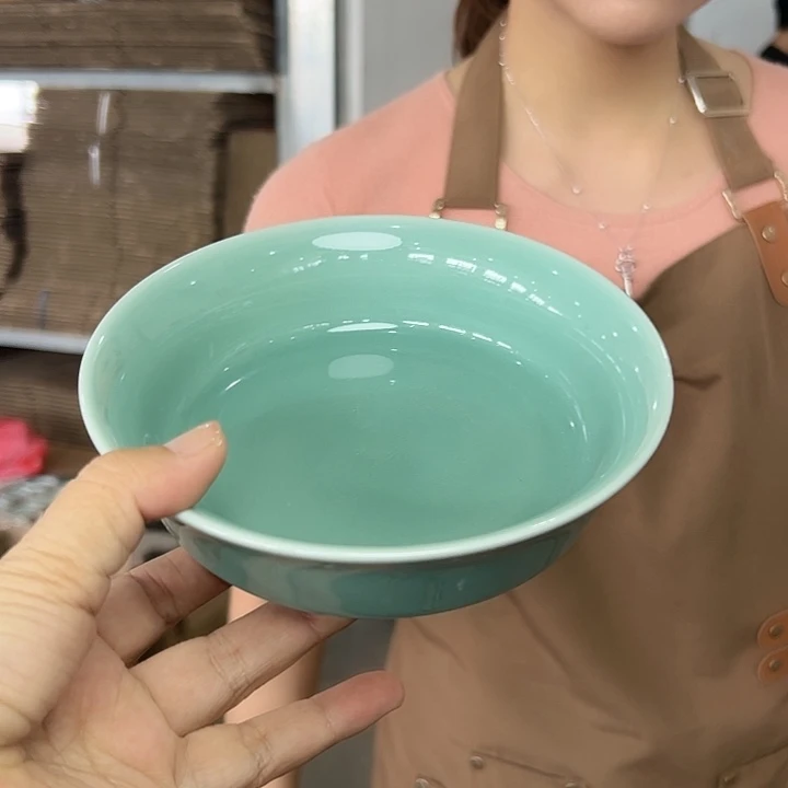 龙泉云间青瓷小米茶器