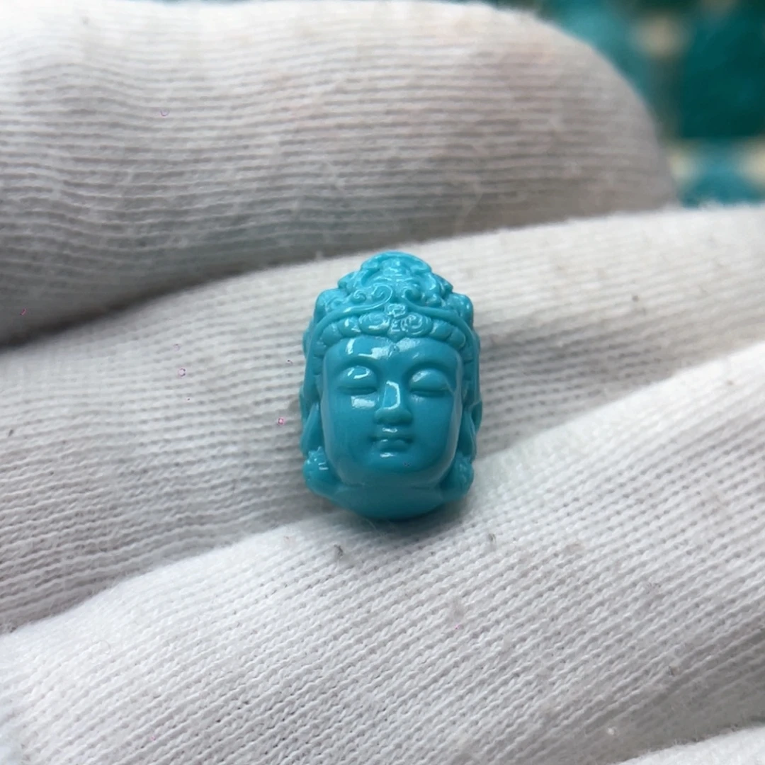 未镶嵌绿松石颈饰卡10-13.7